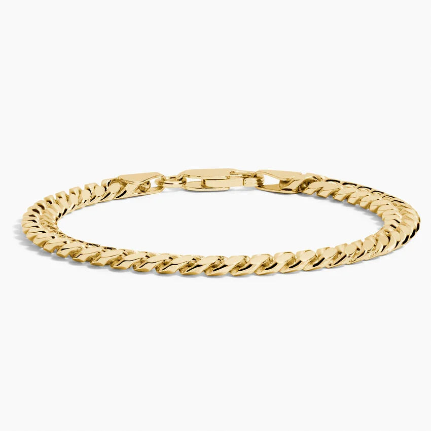 Dani 8.5 in. Lightweight Cuban Link Bracelet in 14K Yellow Gold