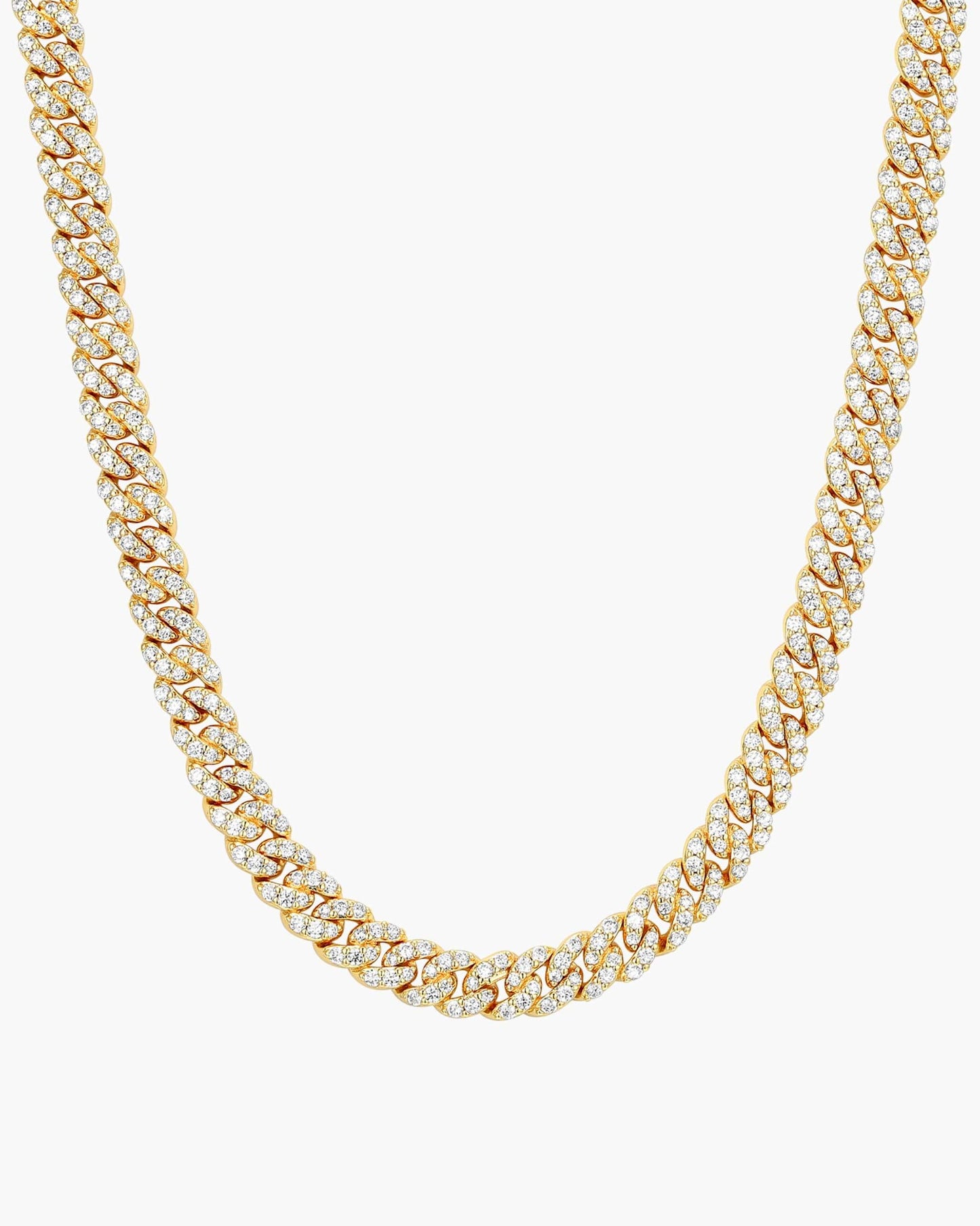 Iced Out Cuban Link Chain - 5mm