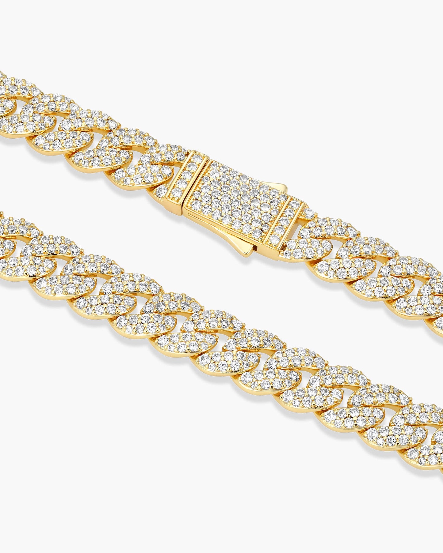 Iced Out Cuban Link Chain - 8mm
