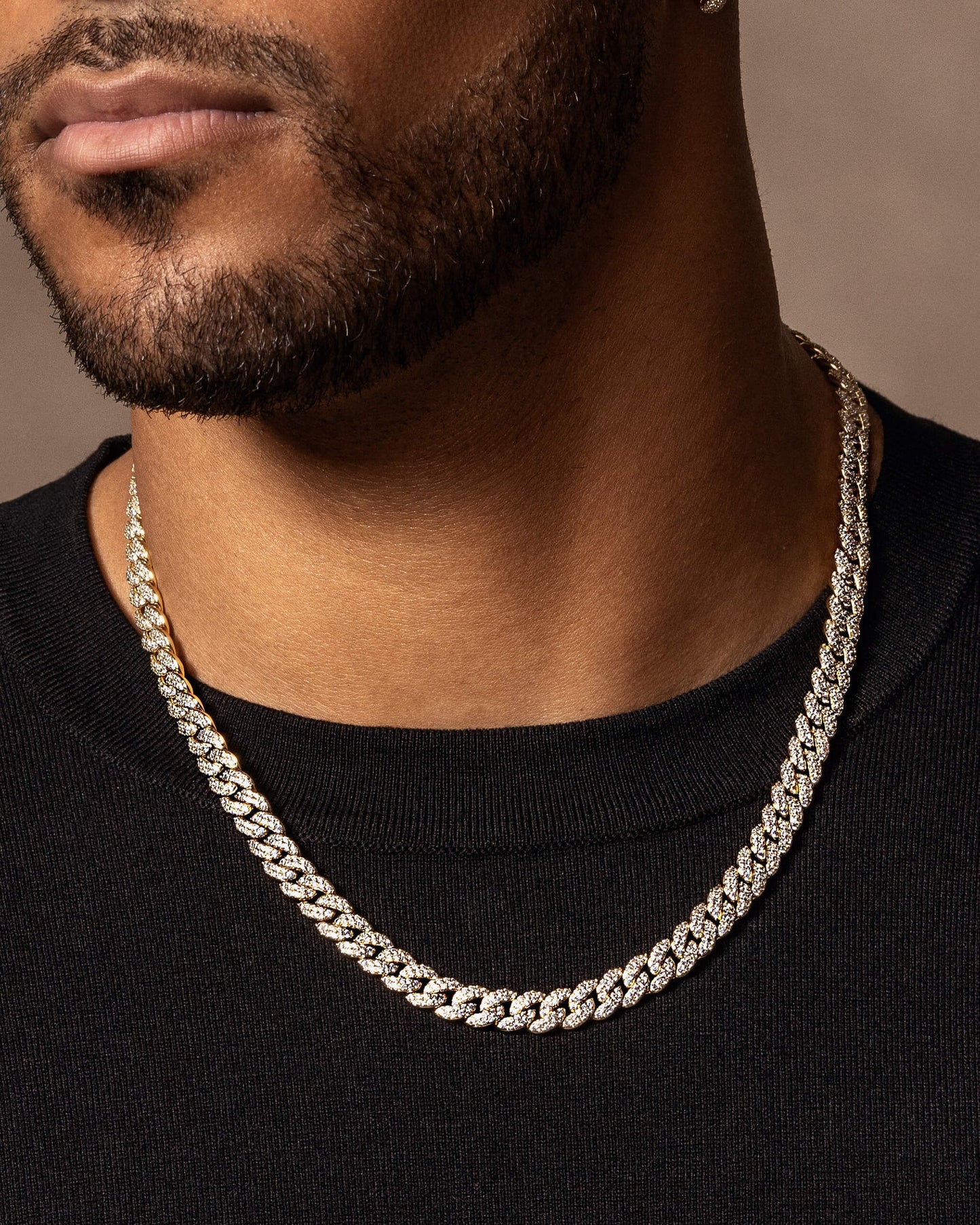 Iced Out Cuban Link Chain - 8mm