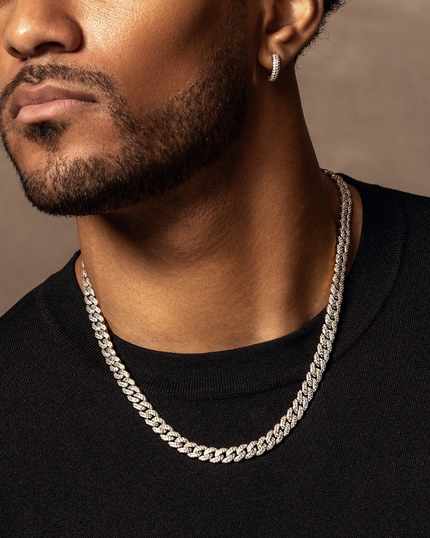 Iced Out Cuban Link Chain - 8mm