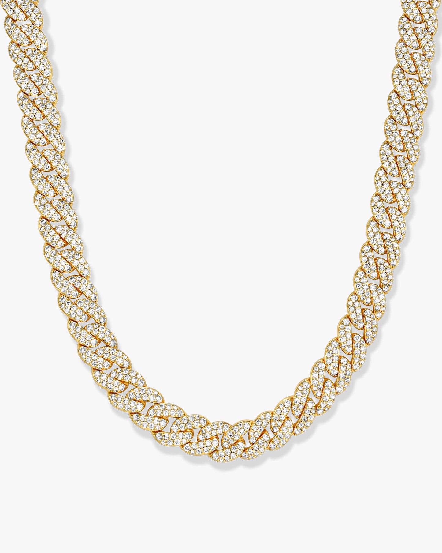 Iced Out Cuban Link Chain - 8mm