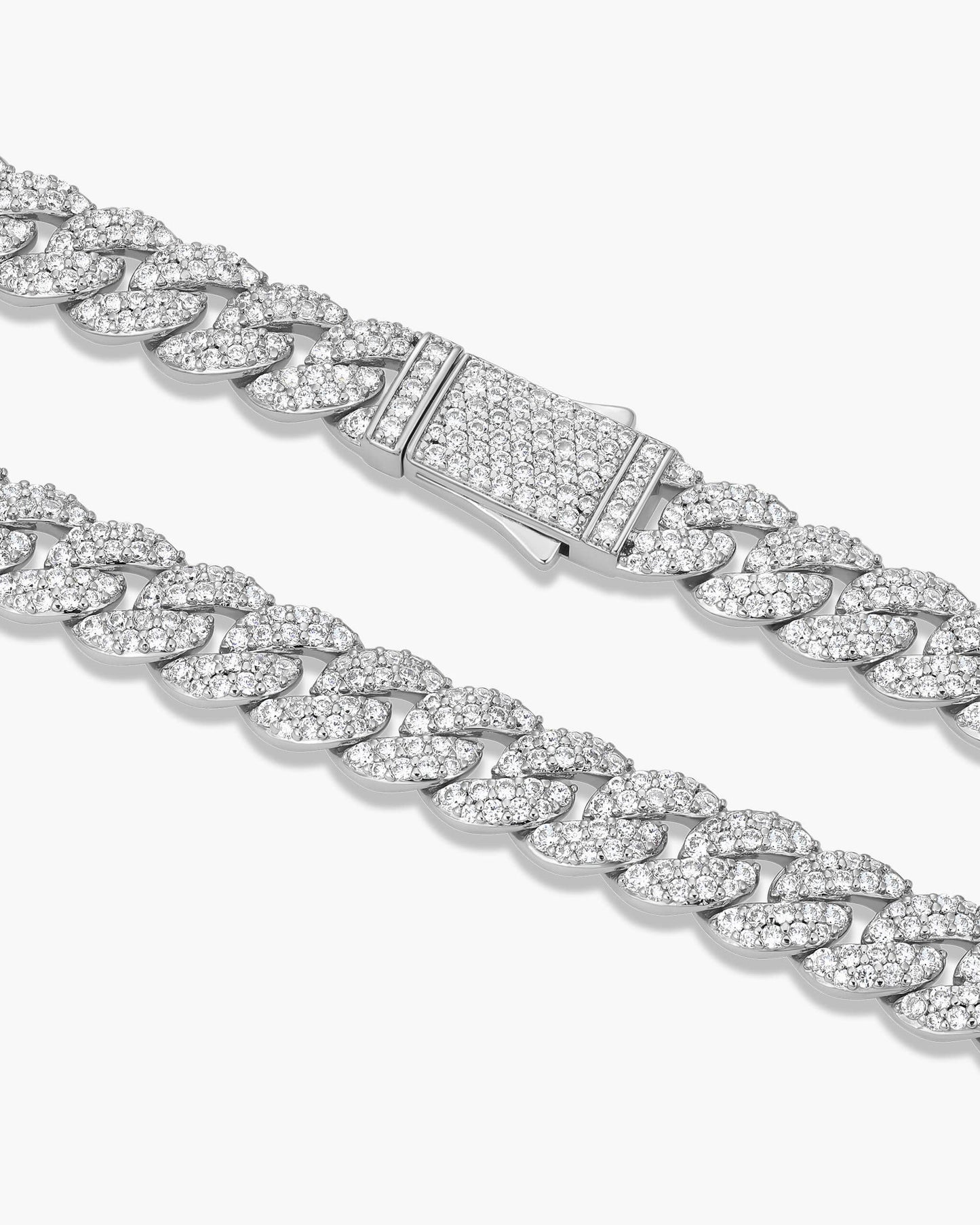 Iced Out Cuban Link Chain - 8mm