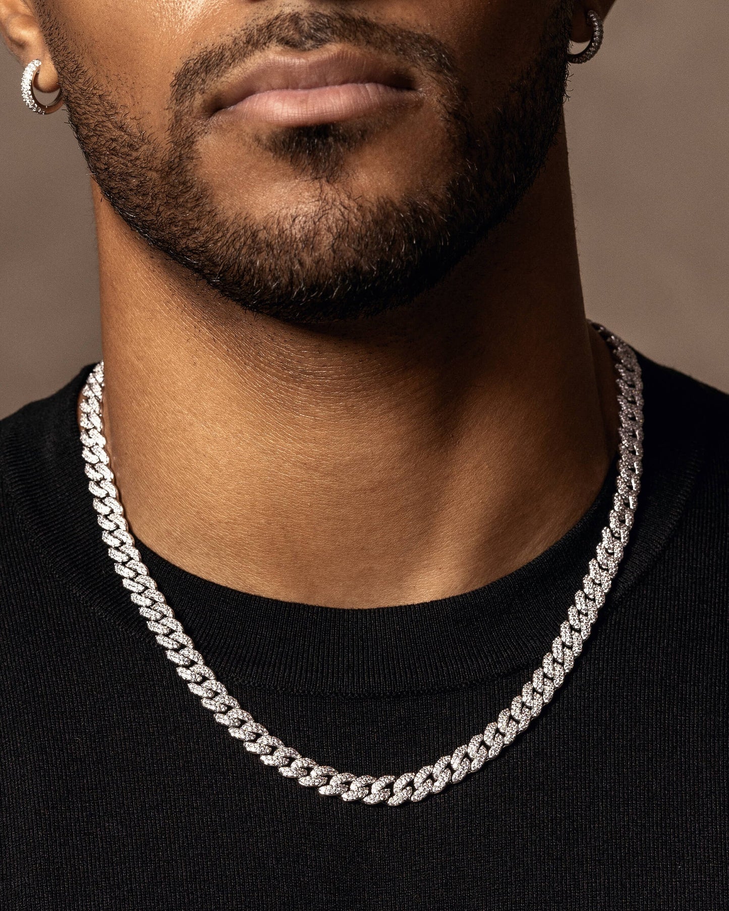 Iced Out Cuban Link Chain - 8mm