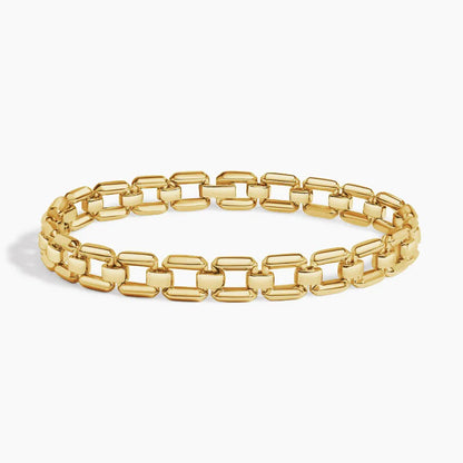 Homme 8 in. Link Chain Bracelet in 14K Yellow Gold