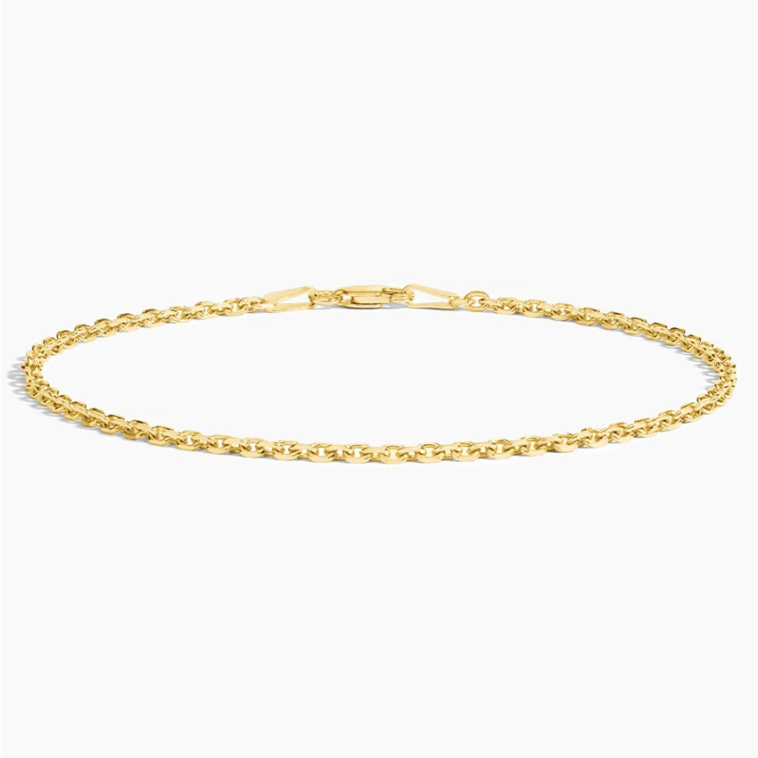 Kai Diamond Cut Cable Chain Bracelet in 14K Yellow Gold