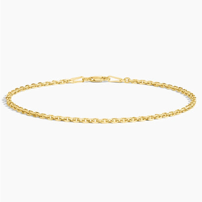 Kai Diamond Cut Cable Chain Bracelet in 14K Yellow Gold