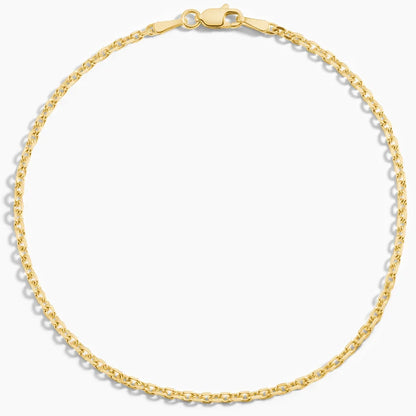 Kai Diamond Cut Cable Chain Bracelet in 14K Yellow Gold