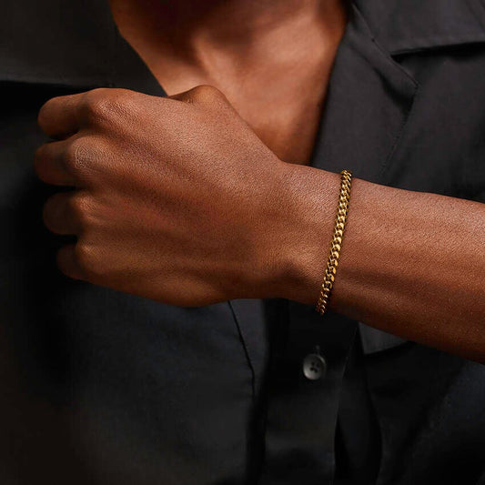 Dani 8.5 in. Lightweight Cuban Link Bracelet in 14K Yellow Gold