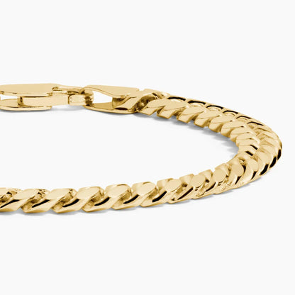 Dani 8.5 in. Lightweight Cuban Link Bracelet in 14K Yellow Gold