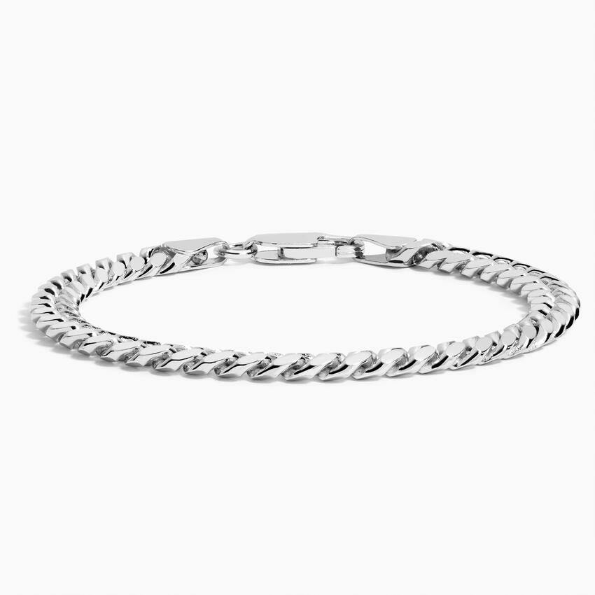 Dani 8.5 in. Cuban Link Bracelet in Silver