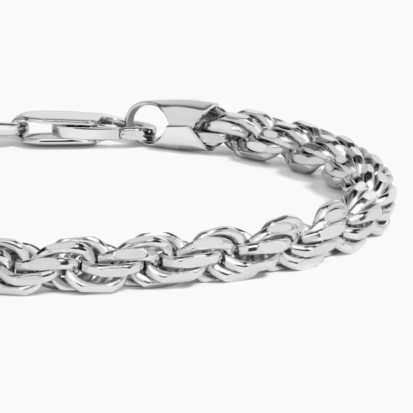 Bailey 8.5 in. Rope Chain Bracelet (4.7mm) in Silver