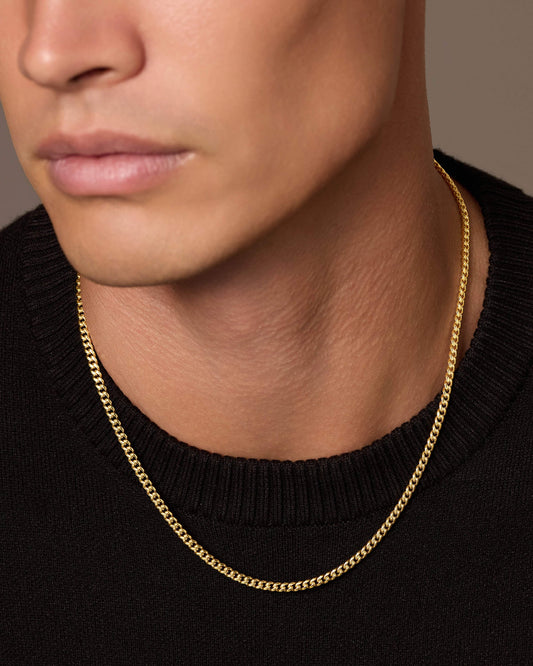 Cuban Link Chain - 3mm