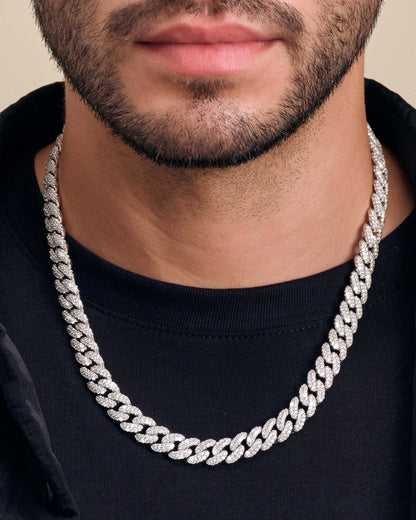 Iced Out Cuban Link Chain - 10mm