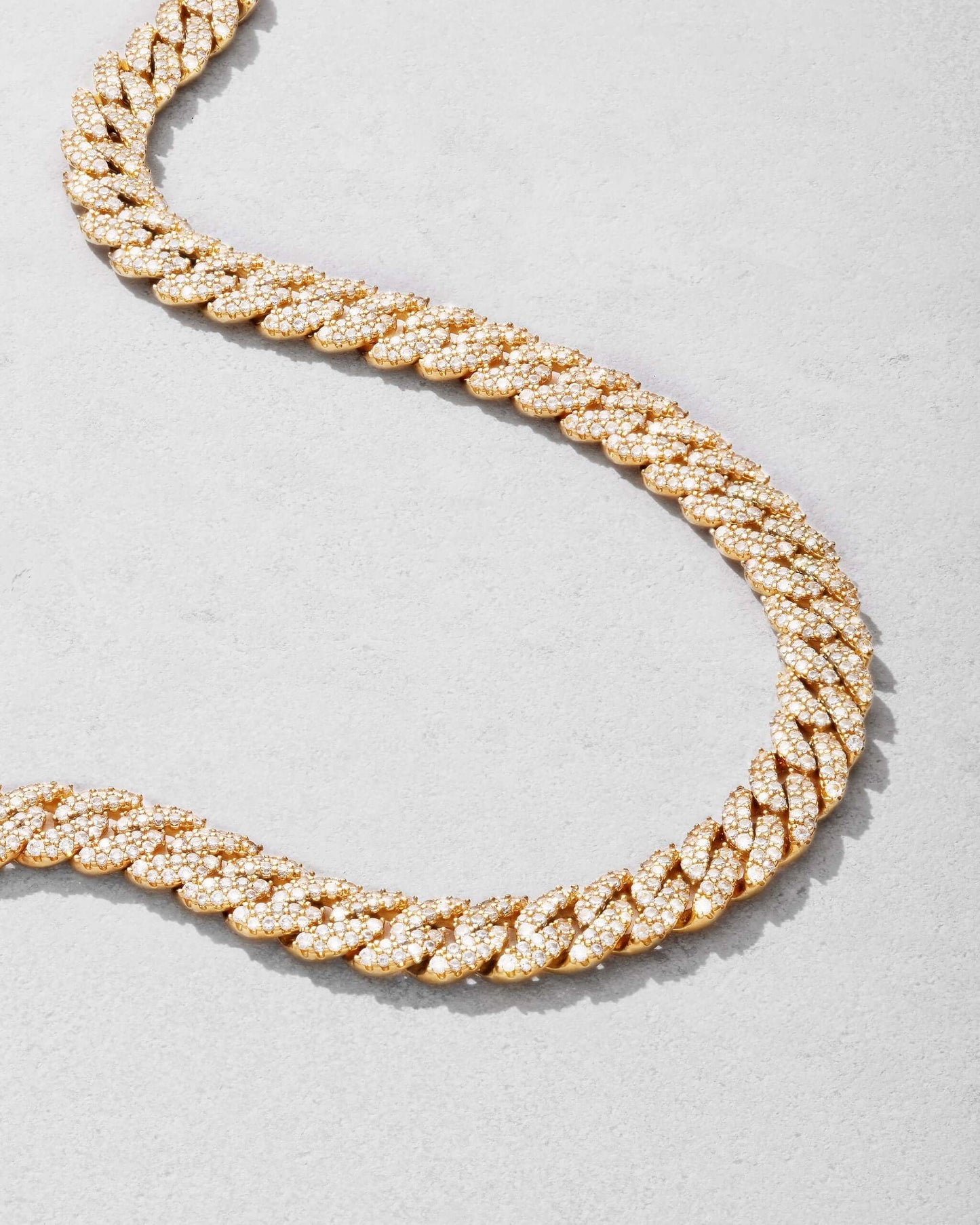 Iced Out Cuban Link Chain - 10mm