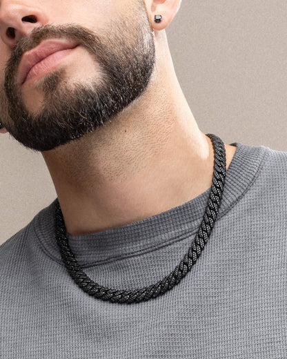 Iced Out Cuban Link Chain - 10mm