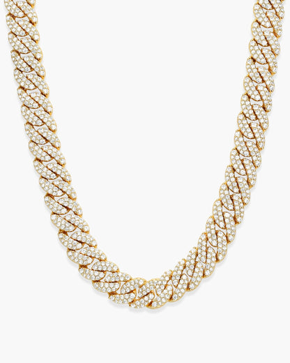 Iced Out Cuban Link Chain - 10mm