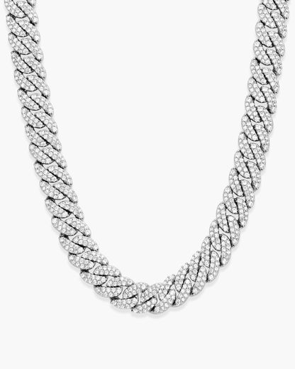 Iced Out Cuban Link Chain - 10mm