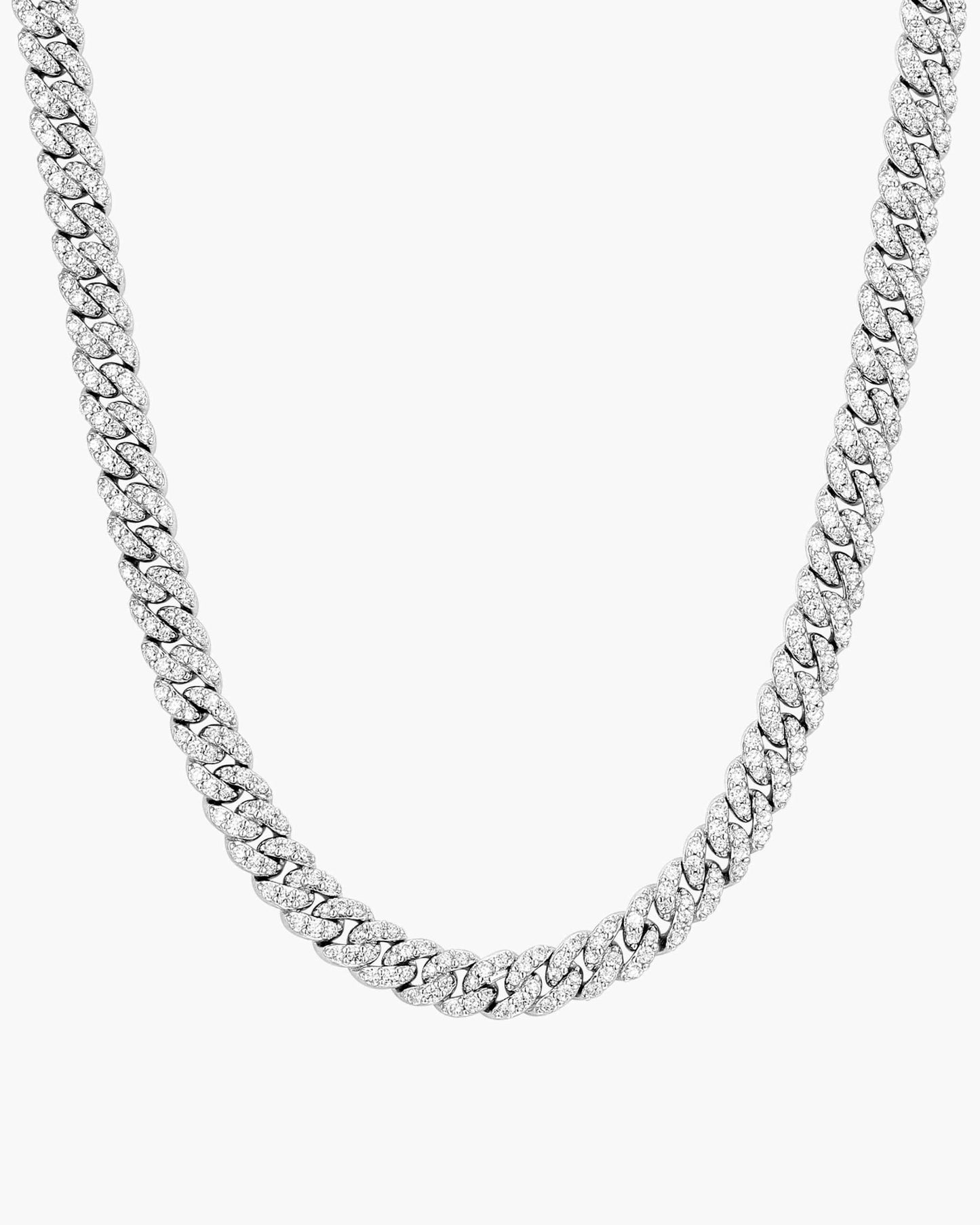 Iced Out Cuban Link Chain - 5mm