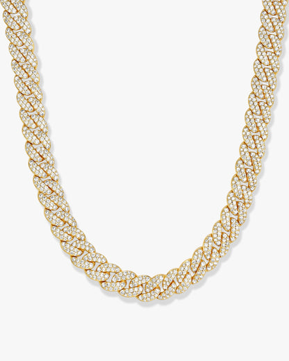 Iced Out Cuban Link Chain - 8mm