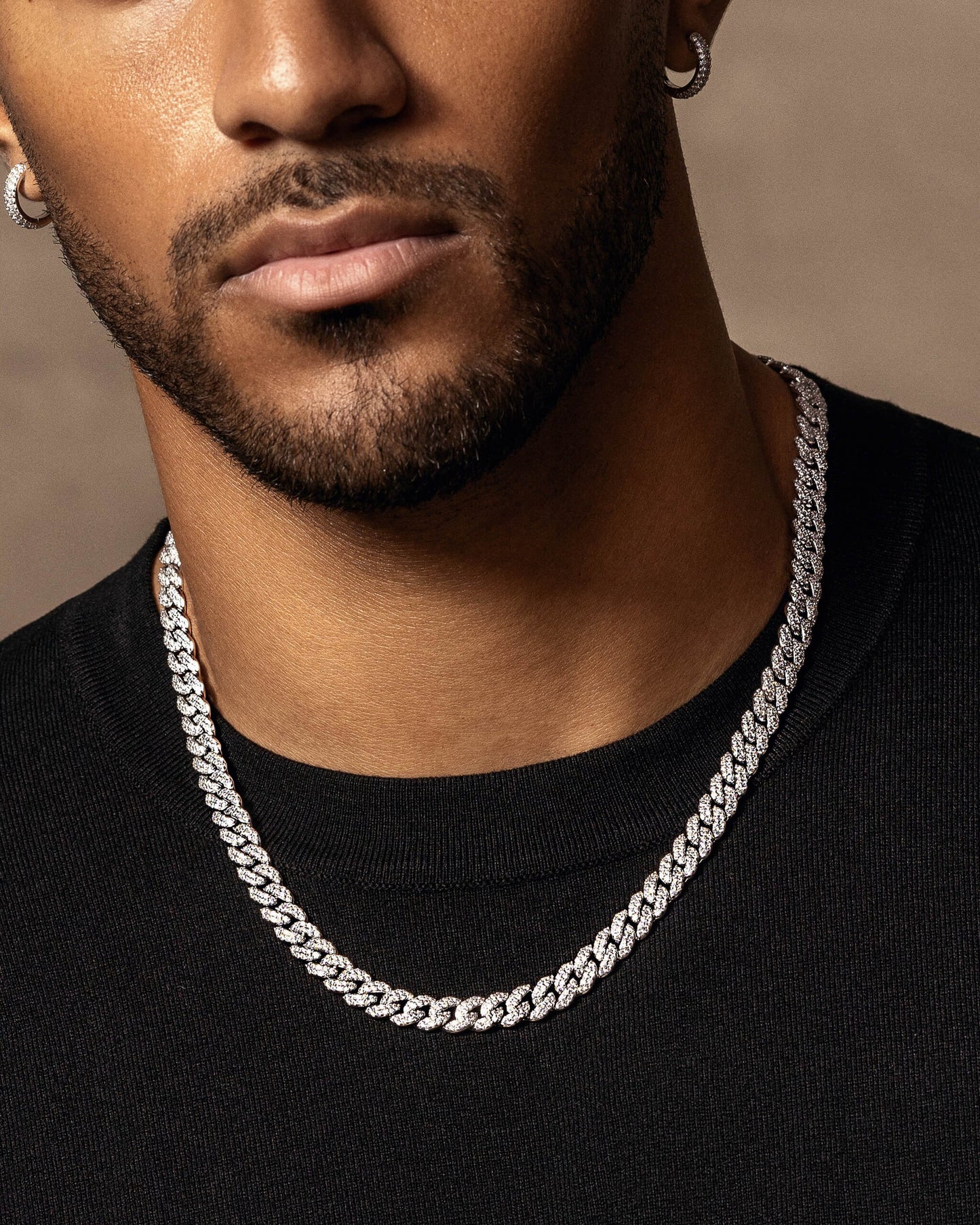 Iced Out Cuban Link Chain - 8mm