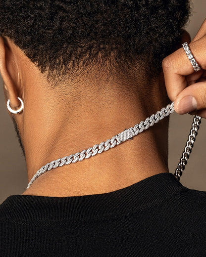 Iced Out Cuban Link Chain - 8mm