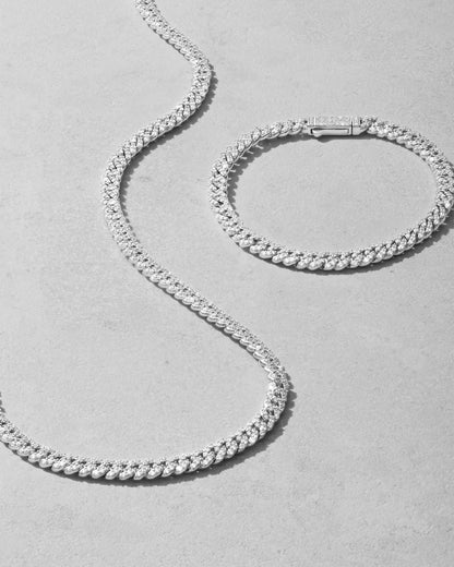 Iced Out Cuban Link Chain - 5mm